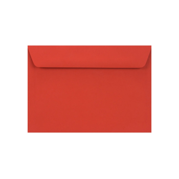 C6 (162x114 mm) / CZERWONA / HK / 90g / Burano