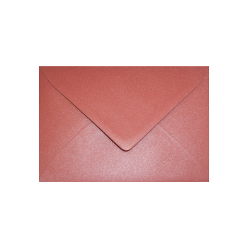 B6 (175x125 mm) / CZERWONA / NK / 120g / Aster Metallic